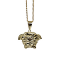 10k Greek Deisgn Head Set New