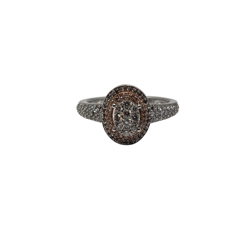 Kalena Ring in 10k White Gold BUR-455