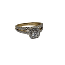 14k 1.00ct Bague de fiançailles
