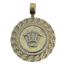 10k Gold Rolly Pendant Rolly-002