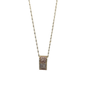 10k Meduse Necklace 3 tons