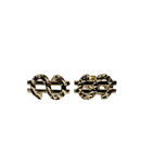 Boucles d'oreilles signe du dollar 10k Nouveau