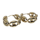 10K Medusa Yellow Gold Earring WE-002
