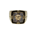 gold 10k Medussa ring 10k