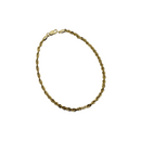 2.7MM Torsade Bracelet en or Jaune 10K RCB007