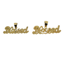 10k Blessed Pendant