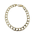  8mm Bracelet gourmette en or jaune 10K pour hommes MCA-051