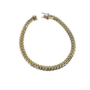 10k Miami Cuban Yellow Gold Bracelet NEW