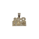 Pendantif Benjamin Franklin en or 10k modele 2020 LA101