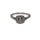 18k 0.64ct Bague de fiançailles