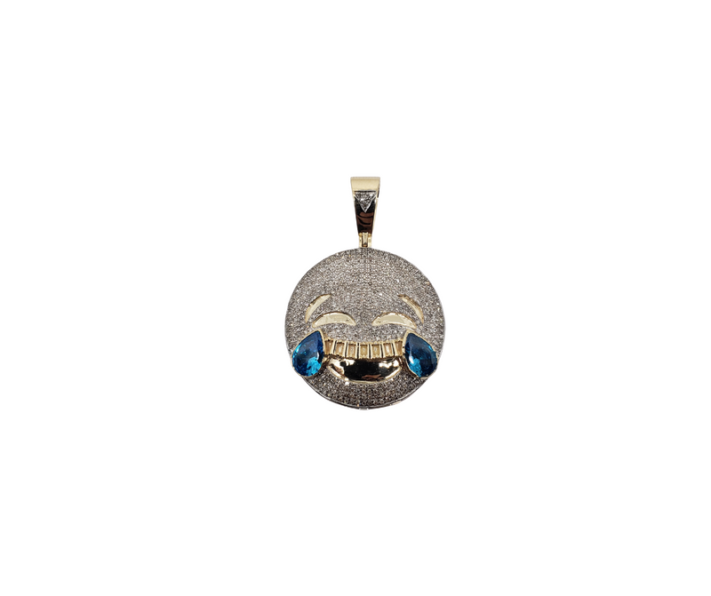Emoticon Drole 1.25CT Diamond Pendant in 10k Gold DP-0023