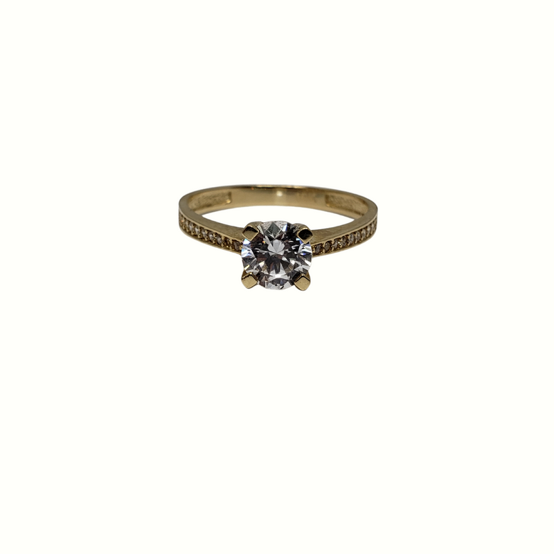10k Gold Ring for Female MELS-062A