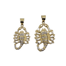 10k 2 tons Scorpion Pendant