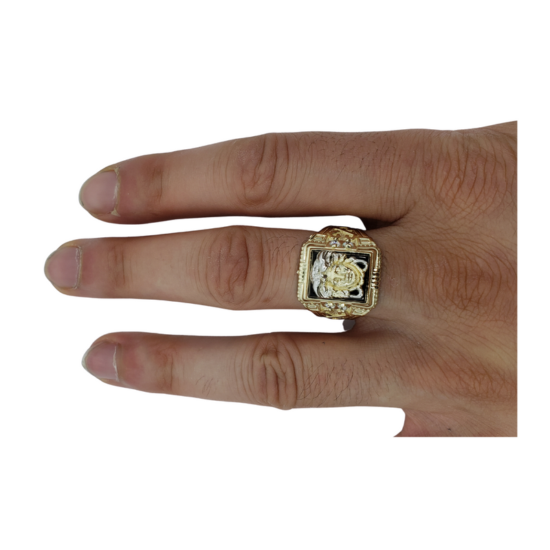 Bertelli Gold Ring for Men MR-020