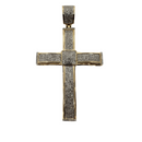 Croix 10k 1.00 VS Or jaune 10 carats GCLA-006