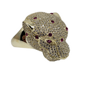 Panthere ring 10k Gold J-0010