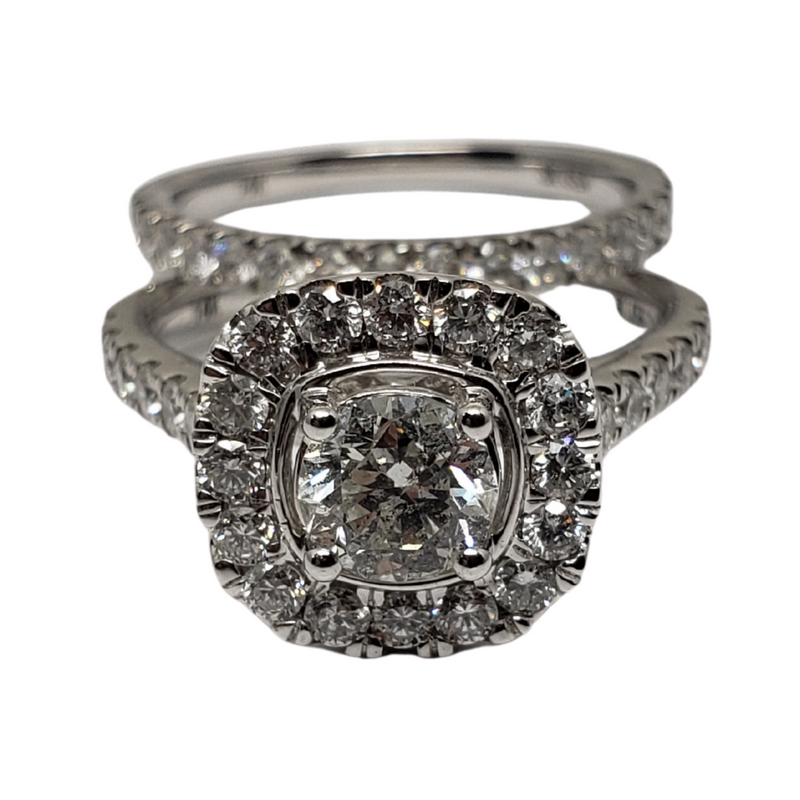 Diamond Ring 2.00ct in 14k White Gold skr18537-200