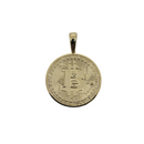 Pendentif solide 10k Bitcoin NOUVEAU