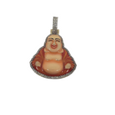 Orange Bhouda 0.61ct of Diamonds 10k Gold NEW