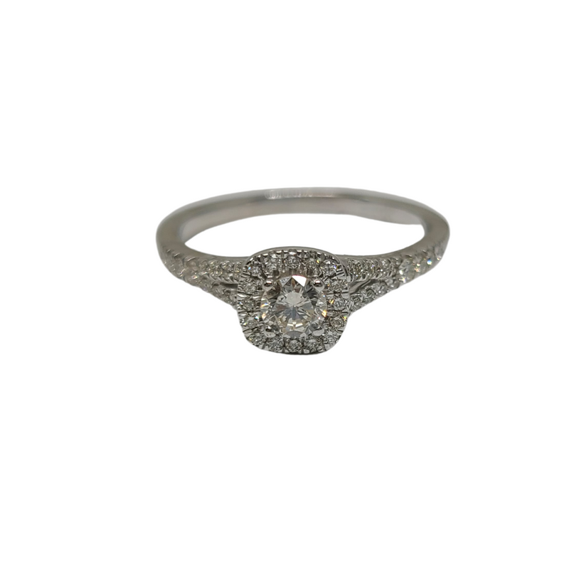 14k Luxury Love8 Ring 0.47ct VS Diamonds