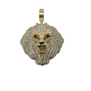 10k Panther Pendant yellow  gold LA-015