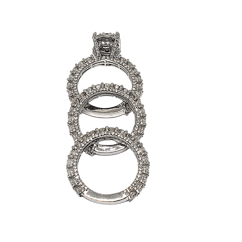 14k 7.00 Ct VS Diamant Bague de fiançailles