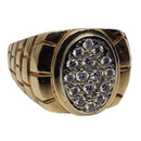 Solanio Gold Ring 10k for Men MR-157