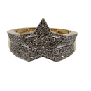 0.60ct diamond Star Ring 10k Gold SR9406f