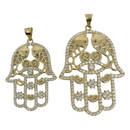 Pendentif Hamsa en or 10K GP-001