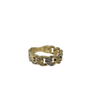 10k 5.5mm 2tons Miami cuban link ring
