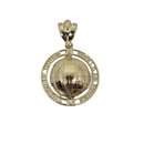 world is yours 10k Gold Pendant sj-602
