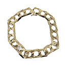 11.20mm Bracelet Bruni en or 10K MB009