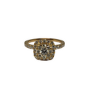 14k 0.82ct Diamonds Engagement Ring