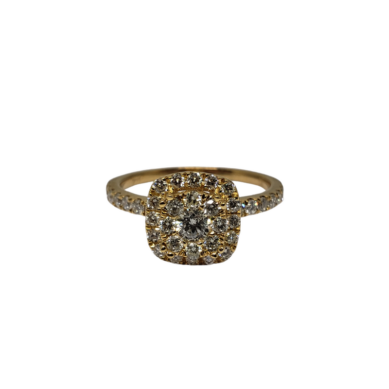14k 0.82ct Diamonds Engagement Ring