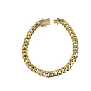 7mm Miami Cuban Yellow Gold