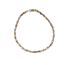10k 2.2mm 3 tons Turkish Bracelet