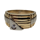 Santo Gold Ring 10k for Men MR-151