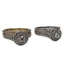 Diamond Ring 1.00ct in 14k Yellow & White Gold SKR821-100