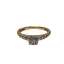 14k 0.20ct Luxury Engagement Ring NEw