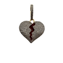 Luxury Heart 1.16ct diamonds 10k gold NEW SP9795