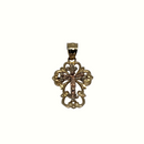 10k Gold Cross MELS-040
