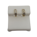 10k Jaune Or Huggies Boucle d'oreille BD-0027
