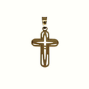 10k Gold Cross MELS-019
