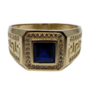 De Luca Gold Ring for Men MR-037