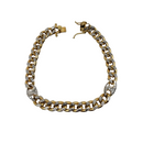 10k 8mm Miami Cubain Link-Puff Diamond Cut