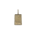 Custom Dog Tag 1.04ct 10k gold NEW