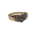 10k 0.24ct Bague de fiançailles