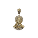 10k Jesus yellow  gold LA-008