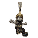 Mario-small 0.92ct Pendentif en or 10k SP 11386 A