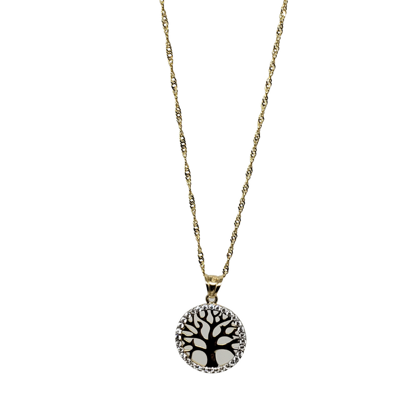 Tree of Life Necklace Gold 10k mab-508